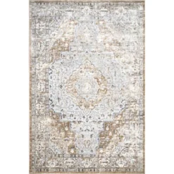 NuLOOM Vintage Medallion Thea Area Rug -Home Improvement Store GUEST 7f4bfcbc 31b2 4814 915c 7687fd582b34
