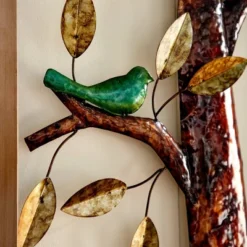 Set Of 3 Metal Bird Wall Decors With Tree Branches - Olivia & May -Home Improvement Store GUEST 8058ef0a d268 4fc6 bfcd 05bfb31da186