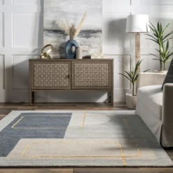 Shelley Abstract Striped Wool Area Rug -Home Improvement Store GUEST 81613d6c f550 491d aabe c9dc2aa05428