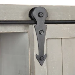 Decorative Wood Wall Storage Cabinet With 2 Sliding Barn Doors Rustic Gray - Kate & Laurel All Things Decor 11 Decorative Wood Wall Storage Cabinet With 2 Sliding Barn Doors Rustic Gray - Kate & Laurel All Things Decor -Home Improvement Store GUEST 85730f5d f6c3 4e46 a79c 0b77a320141b