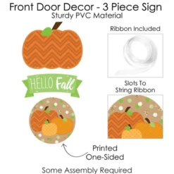 Big Dot Of Happiness Pumpkin Patch - Hanging Porch Fall, Halloween Or Thanksgiving Party Outdoor Decorations - Front Door Decor - 3 Piece Sign -Home Improvement Store GUEST 87ca3a6d a3ef 48bb a6cc 5632ce3a11c6