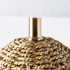 Large Seagrass Table Lamp (Includes LED Light Bulb) Natural - Threshold™ Designed With Studio McGee -Home Improvement Store GUEST 8910b0d9 dd14 4b6d 9a8c 4dbdb1950677