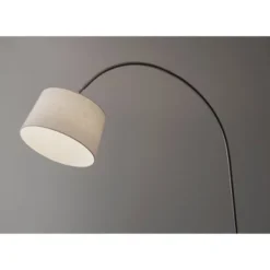 Goliath Arc Lamp Brushed Steel - Adesso 11 Goliath Arc Lamp Brushed Steel - Adesso -Home Improvement Store GUEST 8a342153 d573 491e 8767 4c619ff5d446