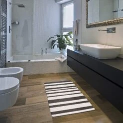 World Rug Gallery Contemporary Striped Anti-Fatigue Standing Mat -Home Improvement Store GUEST 8a56be1d 4df2 4170 ab76 480b349010f8