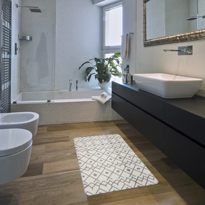 World Rug Gallery Modern Boho Trellis Anti Fatigue Standing Mat 9 World Rug Gallery Modern Boho Trellis Anti Fatigue Standing Mat - Image 7