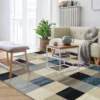 Contemporary Tile Modern Indoor Area Rug Or Runner By Blue Nile Mills -Home Improvement Store GUEST 8b860e4f 897b 44ff b5af 711615c5bc27