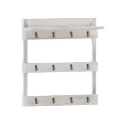 Merrick Lane Steeley Wooden Wall Mount Mug Rack Organizer With Upper Storage Shelf And Metal Hanging Hooks With No Assembly Required 24 Merrick Lane Steeley Wooden Wall Mount Mug Rack Organizer With Upper Storage Shelf And Metal Hanging Hooks With No Assembly Required -Home Improvement Store GUEST 8cfd5d8d 55a2 4a12 b0c2 827b77601e5e