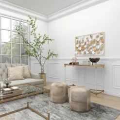 Modern Ornamental Wall Decor Gold - Olivia & May -Home Improvement Store GUEST 8d5cdef0 318b 493a 935b d27923d0d927