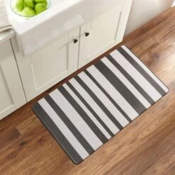 World Rug Gallery Contemporary Striped Anti-Fatigue Standing Mat -Home Improvement Store GUEST 8d5ea843 dba9 4a82 912b b777c8e140dc