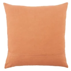 22"x22" Oversize Parvati Geometric Poly Filled Square Throw Pillow Mauve/Terracotta - Jaipur Living