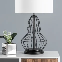 NuLOOM Porter 25" Iron Table Lamp -Home Improvement Store GUEST 8e98eb53 1c9a 4725 8734 e9cee9a6d5b4