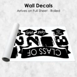 Big Dot Of Happiness Black And White Class Of 2023 Graduation Party Wall Decals Set Of 20 -Home Improvement Store GUEST 8f7c196d 1c3c 4c1a b3ad 6d4fc09f8d92