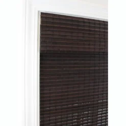 Radiance Newport 29-in Cordless Espresso Roman Shade -Home Improvement Store GUEST 8fe001ad eca0 4b66 9fb9 d93c5a0f6813