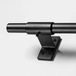 Steel Curtain Rod Matte Black - Hearth & Hand™ With Magnolia -Home Improvement Store GUEST 93451e14 271e 4685 a29b 53f19cc87dba