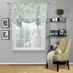 Kate Aurora Shabby Chic Floral Jacobean Sheer Single Tie Up Window Curtain Shade 11 Kate Aurora Shabby Chic Floral Jacobean Sheer Single Tie Up Window Curtain Shade -Home Improvement Store GUEST 9352037d 9f9d 48c5 b0f3 6a20d52c5e0b