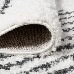 Elm Diamond Stripe Geometric Shag Indoor Area Rug - JONATHAN Y 18 Elm Diamond Stripe Geometric Shag Indoor Area Rug - JONATHAN Y -Home Improvement Store GUEST 961be1fe 98ad 4edf b0be 475f9fb9ff65