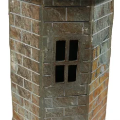 Sunnydaze Decor Sunnydaze Outdoor Backyard Garden Nautical Lighthouse Solar LED Pathlight Statue Figurine - 35" - Brick -Home Improvement Store GUEST 9688d362 9335 4dbb a6fd 3534fff7aa33