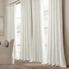Home Boutique Belgian Flax Prewashed Linen Rich Cotton Blend Window Curtain Panel Single White 50x84 -Home Improvement Store GUEST 98b8f2f9 2b1d 4093 8fbb e1ba826744b6