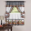 Collections Etc Mason Jars Kitchen Rod Pocket Window Curtain Set -Home Improvement Store GUEST 9b1708e3 e3e0 4b3b be07 7410ca183fa7