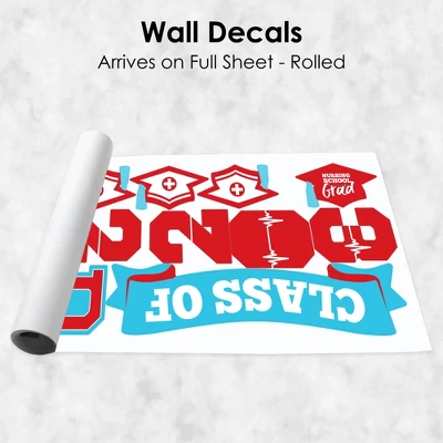 Big Dot Of Happiness Nurse Class Of 2023 Graduation Party Wall Decals Set Of 20 6 Big Dot Of Happiness Nurse Class Of 2023 Graduation Party Wall Decals Set Of 20 - Image 4