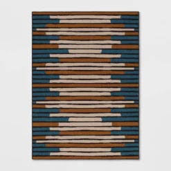Striped Area Rug Turquoise/Yellow - Threshold™ 10 Striped Area Rug Turquoise/Yellow - Threshold™ -Home Improvement Store GUEST 9da81119 9ad2 4560 b0e1 0000b20b1a56