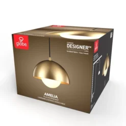 Amelia 1-Light Matte Brass Plug-In Pendant Lighting With Frosted Glass Shade - Globe Electric 13 Amelia 1-Light Matte Brass Plug-In Pendant Lighting With Frosted Glass Shade - Globe Electric -Home Improvement Store GUEST a09cbc8f bcf1 4171 8c19 2fee21c35736