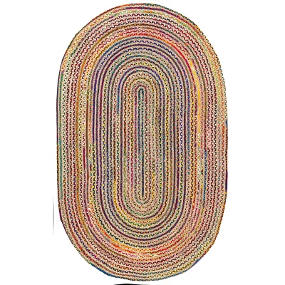 NuLOOM Aleen Bohemian Cotton/Jute Area Rug 13 NuLOOM Aleen Bohemian Cotton/Jute Area Rug - Image 11