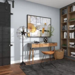 Industrial Metal Floor Lamp Brown - Olivia & May -Home Improvement Store GUEST a23bd620 bad1 4c20 ae1d 9aaf74d04548