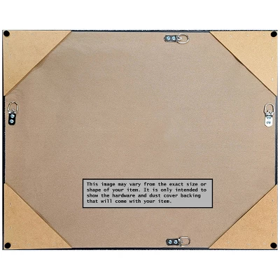 28" X 28" Non-Beveled Grace Brushed Gold Narrow Wall Mirror - Amanti Art 5 28" X 28" Non-Beveled Grace Brushed Gold Narrow Wall Mirror - Amanti Art - Image 3