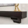 Mantels Direct Breckenridge Rustic Distressed Wood Fireplace Mantel Wall Shelf -Home Improvement Store GUEST a78d1bc6 e7af 4622 95b3 e9b8fe7a1bce