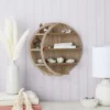 Brown Wooden Moon Shelf, Rustic Wall Home Decor, Crystal Holder For Stones Display And Essential Oils (12 X 12 X 3 In) 2 Brown Wooden Moon Shelf, Rustic Wall Home Decor, Crystal Holder For Stones Display And Essential Oils (12 X 12 X 3 In) -Home Improvement Store GUEST a8576868 71ac 4ff3 80a0 ee844b560ea4