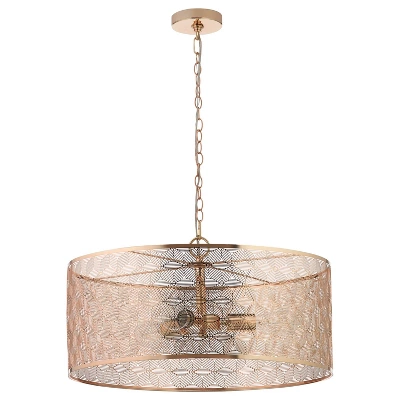 18.25" Roxsie Nickel Semi-Flush Mount Ceiling Fixture - River Of Goods 8 18.25" Roxsie Nickel Semi-Flush Mount Ceiling Fixture - River Of Goods - Image 7