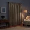 1pc Blackout Braxton Thermaback Window Curtain Panel - Eclipse -Home Improvement Store GUEST b01b048b fc7a 43cb 904b 07e3e2c53dde