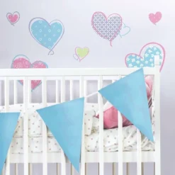 Hearts Peel And Stick Wall Decal - RoomMates -Home Improvement Store GUEST b0510ae4 c718 467f bb41 5210d02510dd