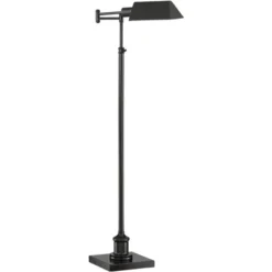 Regency Hill Industrial Adjustable Swing Arm Pharmacy Floor Lamp With USB Charging Port 54" Tall Dark Bronze Living Room Reading -Home Improvement Store GUEST b0ebbc70 14de 4a83 8099 cbf1605298d3