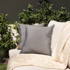 2pc Sunbrella Indoor/Outdoor Throw Pillow Set - Sorra Home -Home Improvement Store GUEST b122a4af 9209 4ce3 a658 8122975cd73e