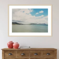 42" X 30" The Beautiful English Channel By Laura Evans Framed Wall Art Print Light Brown - Amanti Art -Home Improvement Store GUEST b2248516 e390 4103 a6ba 86bb7f771670