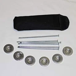 EEZ-RV Products Durable 9 X 12 Foot Reversible Outdoor Mat For Patios, Backyards, Campsites, & RV Pads W/ Carrying Case & Ground Stakes, Grey Vine -Home Improvement Store GUEST b2b1a04c e044 4a22 811d beac6f799b9c