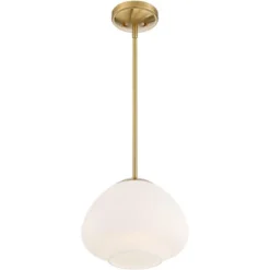 Possini Euro Design Orilla Brass Mini Pendant Light 11 3/4" Wide Mid Century Modern White Opal Glass Shade For Dining Room House Foyer Kitchen Island 12 Possini Euro Design Orilla Brass Mini Pendant Light 11 3/4" Wide Mid Century Modern White Opal Glass Shade For Dining Room House Foyer Kitchen Island -Home Improvement Store GUEST b30bd1e8 35ac 46e4 afe7 4dbfc3645d7c