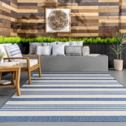 NuLOOM Robin Multi Stripe Indoor/Outdoor Area Rug -Home Improvement Store GUEST b3521709 9b20 4a3c 952a 3ba2a2fb1dc8