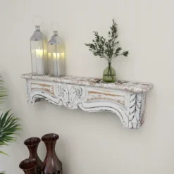 36" X 9" Farmhouse Fir Wood Wall Shelf - Olivia & May -Home Improvement Store GUEST b99d6fb5 fa98 4fd8 93fa 8c95f5a07d95