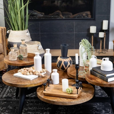 Sullivans Set Of 3 Bottle Vases 10"H, 7.5"H & 4"H 9 Sullivans Set Of 3 Bottle Vases 10"H, 7.5"H & 4"H - Image 7