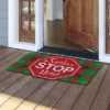 Santa Stop Here Coir Christmas Doormat 30" X 18" Indoor Outdoor Briarwood Lane -Home Improvement Store GUEST bb71422a 1561 4e56 8b66 6d1401f65cf0