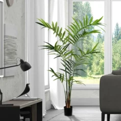 Vickerman Artificial Potted Kentia Palm -Home Improvement Store GUEST bf9760db f51f 435d a4ba 18243e41b0eb