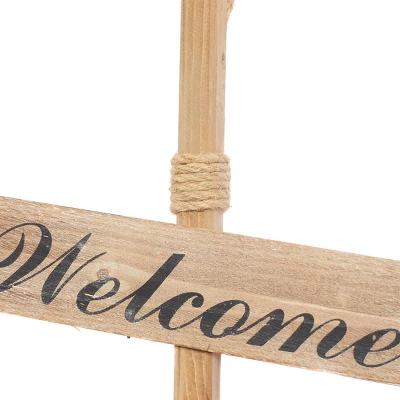 Wooden Paddle Novelty Canoe Oar Sign Wall Decor With Arrow And Stripe Patterns Multi Colored - Olivia & May 4 Wooden Paddle Novelty Canoe Oar Sign Wall Decor With Arrow And Stripe Patterns Multi Colored - Olivia & May - Image 2