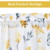 Trinity Farmhouse Watercolor Floral Flower Leaf Design Kitchen Curtains For Cafe Bathroom -Home Improvement Store GUEST c27fccf6 2d0d 4d6e 89e2 2179852b9d62