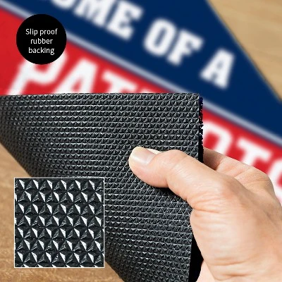 Evergreen New England Patriots Team Turf Mat- 28 X 16 Inches Indoor Outdoor Doormat 7 Evergreen New England Patriots Team Turf Mat- 28 X 16 Inches Indoor Outdoor Doormat - Image 5
