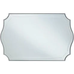 Noble Park Arch Rectangular Vanity Wall Mirror Modern Beveled Edge Shiny Silver Leaf Frame 26" Wide For Bathroom Bedroom Living Family Room Home House 13 Noble Park Arch Rectangular Vanity Wall Mirror Modern Beveled Edge Shiny Silver Leaf Frame 26" Wide For Bathroom Bedroom Living Family Room Home House -Home Improvement Store GUEST c441f184 345e 40ad 8e2a 2a8a87d091ff
