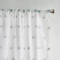 Ashley Pom-Pom Embellished Window Panel -Home Improvement Store GUEST c44b9186 3dc2 449a 8ef4 172606a06906
