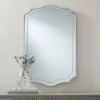 Noble Park Arch Rectangular Vanity Wall Mirror Modern Beveled Edge Shiny Silver Leaf Frame 26" Wide For Bathroom Bedroom Living Family Room Home House -Home Improvement Store GUEST c5837830 3fad 48f7 ac8c f1d158d70740